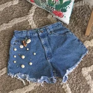 Vintage Lee high-waist Jean Shorts